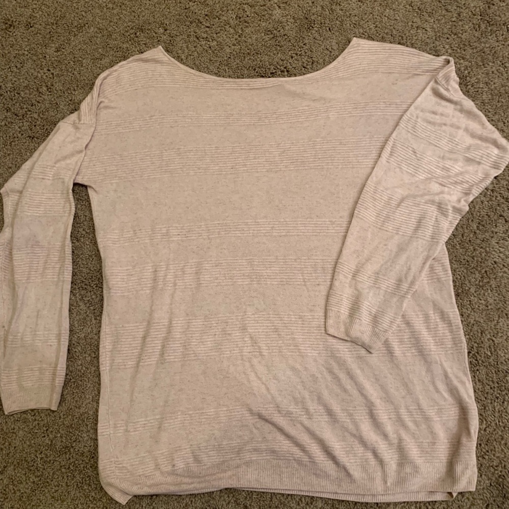 Theory Pale Pink Light Sweater Medium